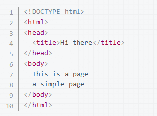 html