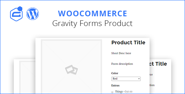 Gravity form woocommerce