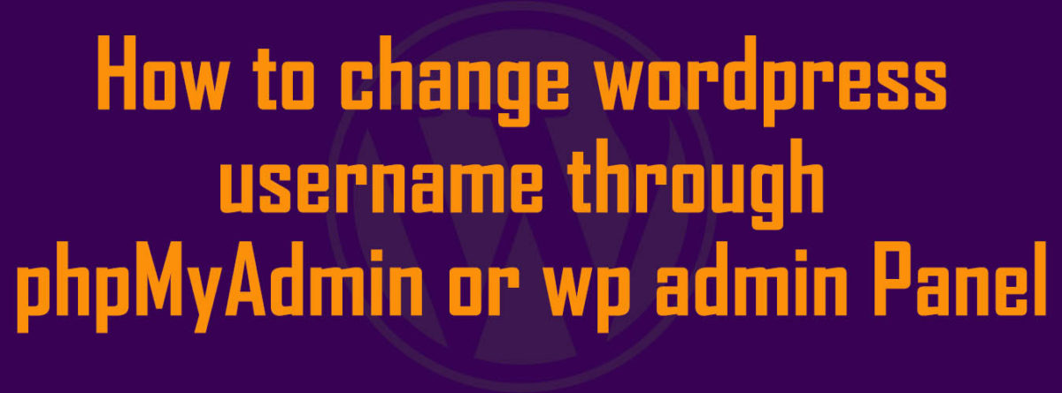 change-wordpress-username