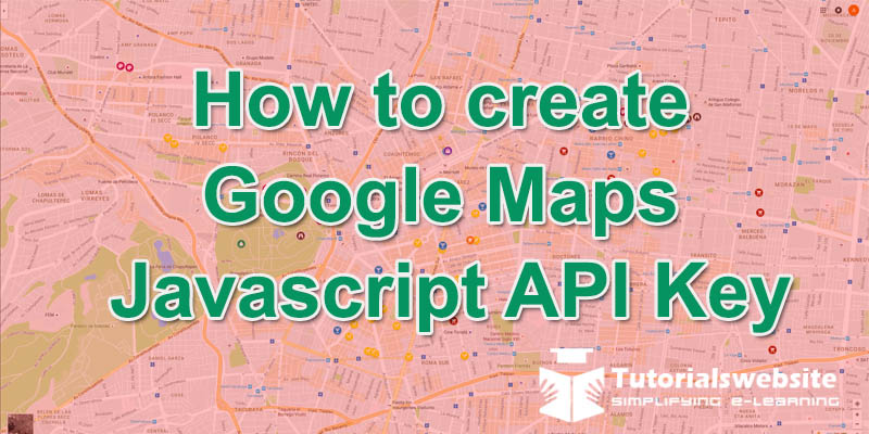 Google map javascript api key