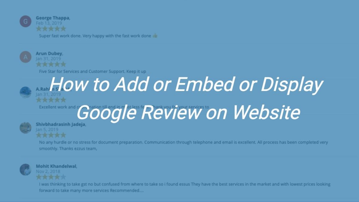 embed-google-review-website