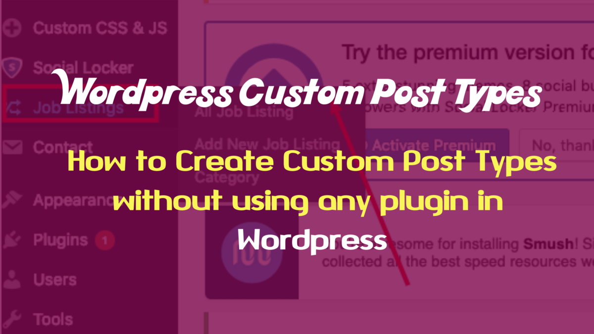 wordpress custom post types
