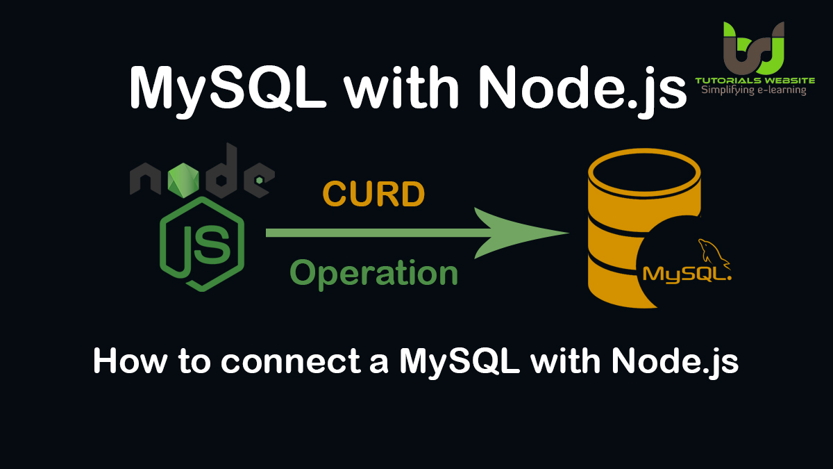 mysql-with-node