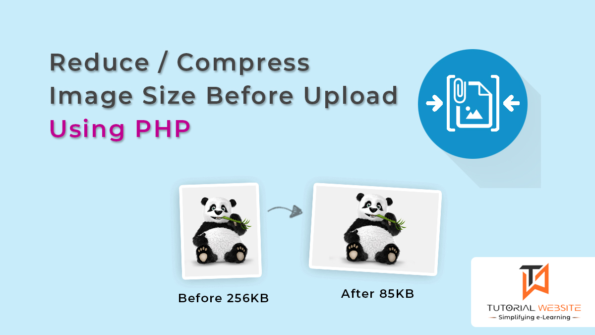 Reduce Image Size Before Upload Using PHP