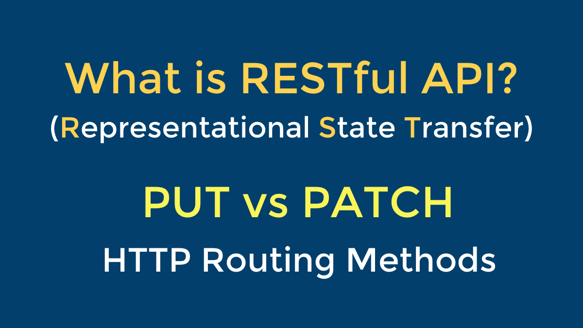 What is restful API