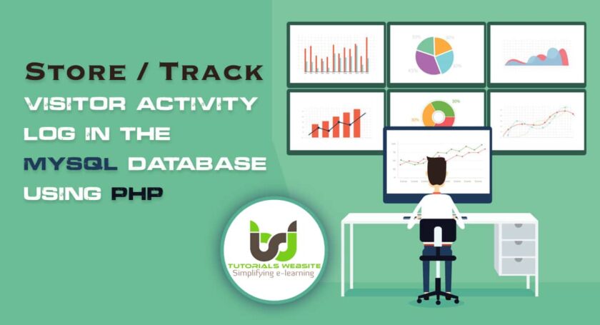 Store Visitor Activity Log in the MySql Database Using PHP