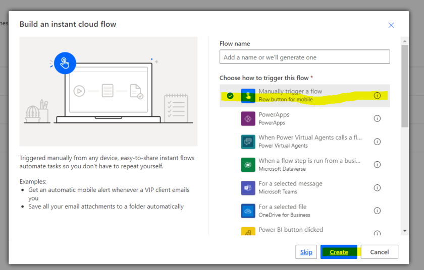 Microsoft Power Flow API