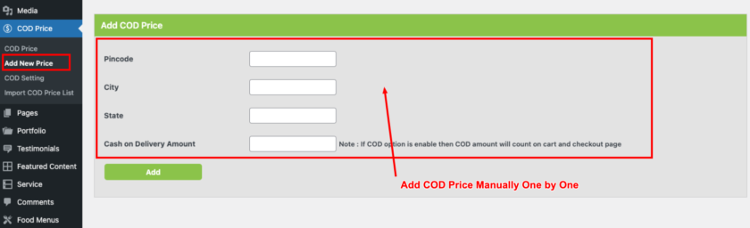 Charge Extra Cash on Delivery Fee for Woocommerce