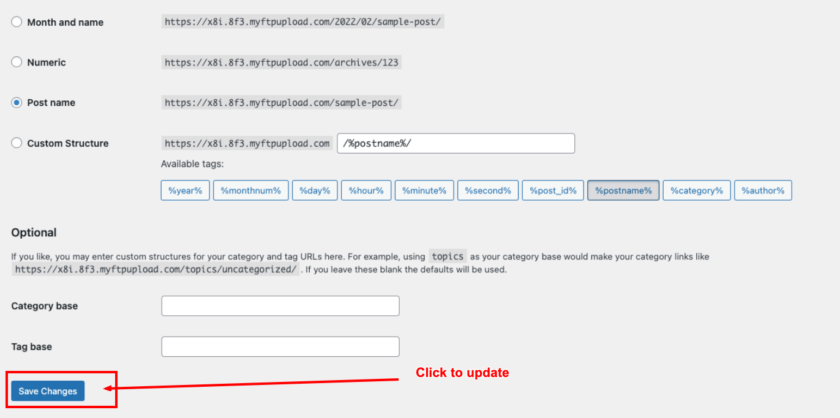 Remove the custom taxonomy slug