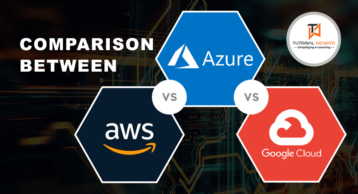 comparison between AWS vs. Azure vs. Google