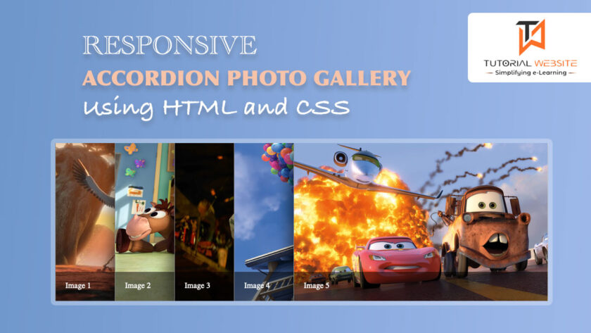 Responsive Accordion Photo Gallery