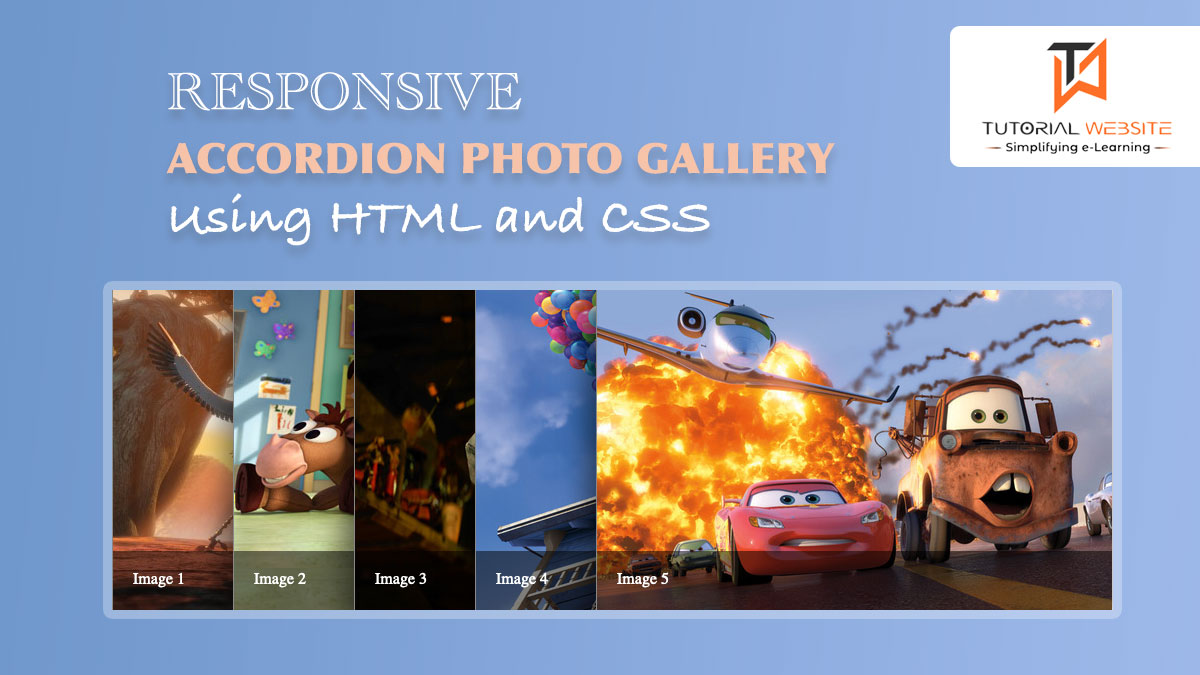 Responsive Accordion Photo Gallery