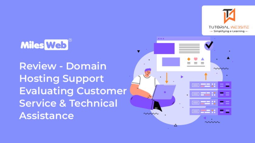 MilesWeb Review - Domain Hosting Support