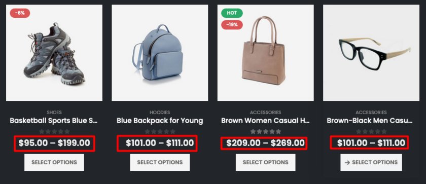WooCommerce: Display Regular & Sale Price for variable products on shop page