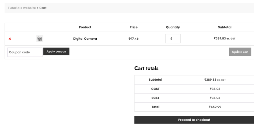 Change VAT to GST in WooCommerce