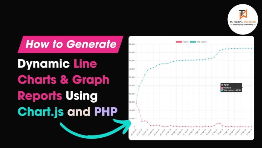 Dynamic Line Charts & Graph Reports Using Chart.js and PHP How to Generate