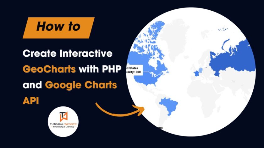 GeoCharts with PHP and Google Charts API