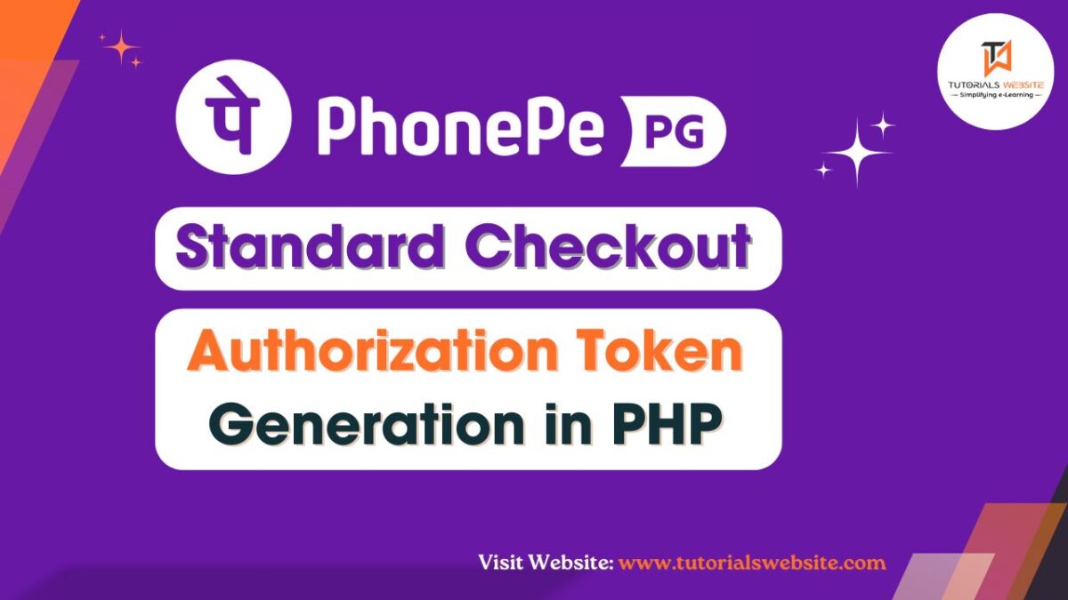 Authorization Token Generation in PHP - PhonePe Standard Checkout