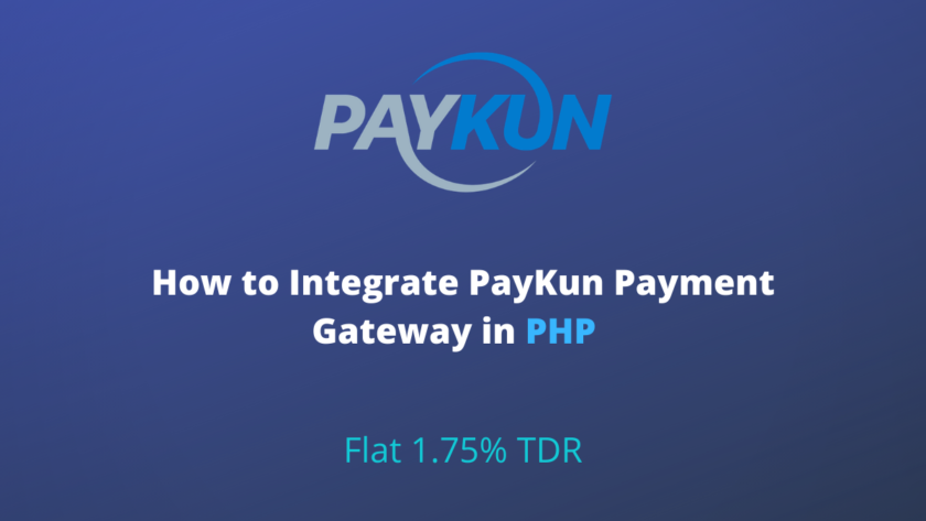 PayKun Payment Gateway Integration using PHP